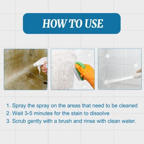 Bathroom Tile Floor Marble Bright Strong Dirt Remover