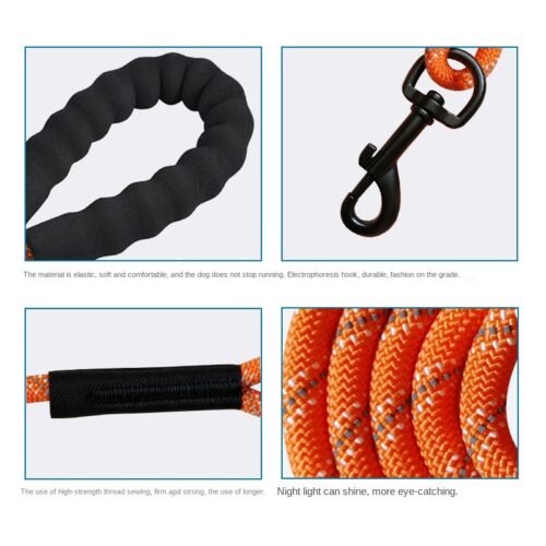 Dog Walking Rope Reflective Tracking Leash